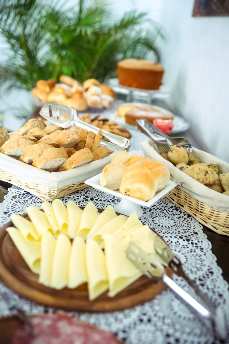 La colazione dell'Hotel Napoli Mia